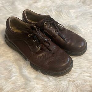 Dr Martens Vintage Brown Lace Up Oxfords Shoes Men Sz 12